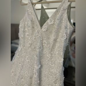 Dress the Population Elisa Floral Sequin Dress